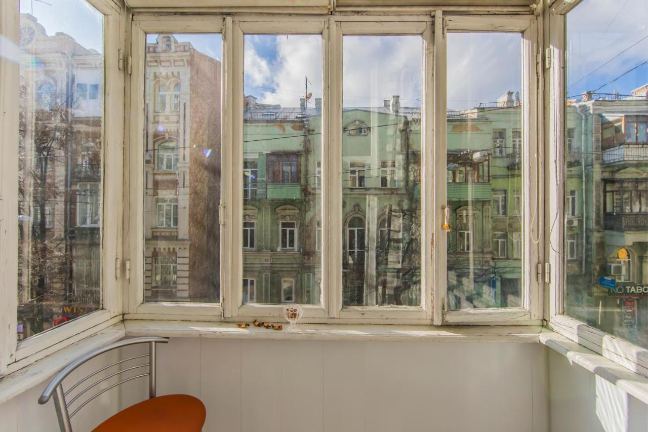 Роскошная Двухуровневая Квартира, Ул. Михайловская Kiev Luaran gambar